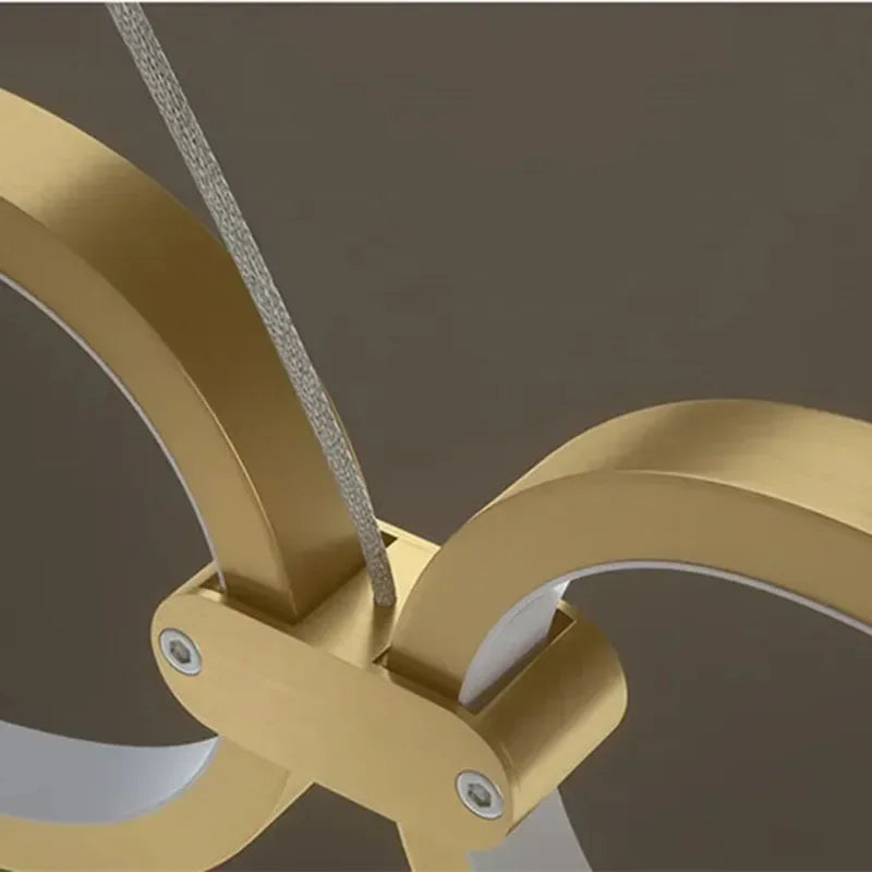 Afralia™ Schuller Colette Ceiling Lamp: Luxury Aluminum Chrome Lighting for Living Room and Kitchen