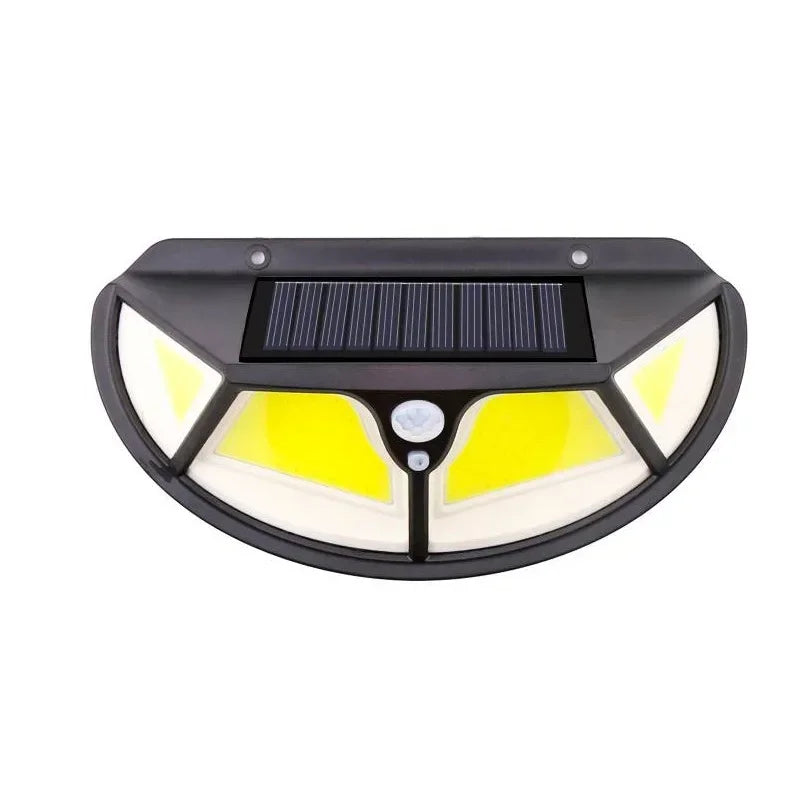 Afralia™ Solar Motion Sensor Wall Light for Outdoor Garden Pathway with 200LEDs, Waterproof