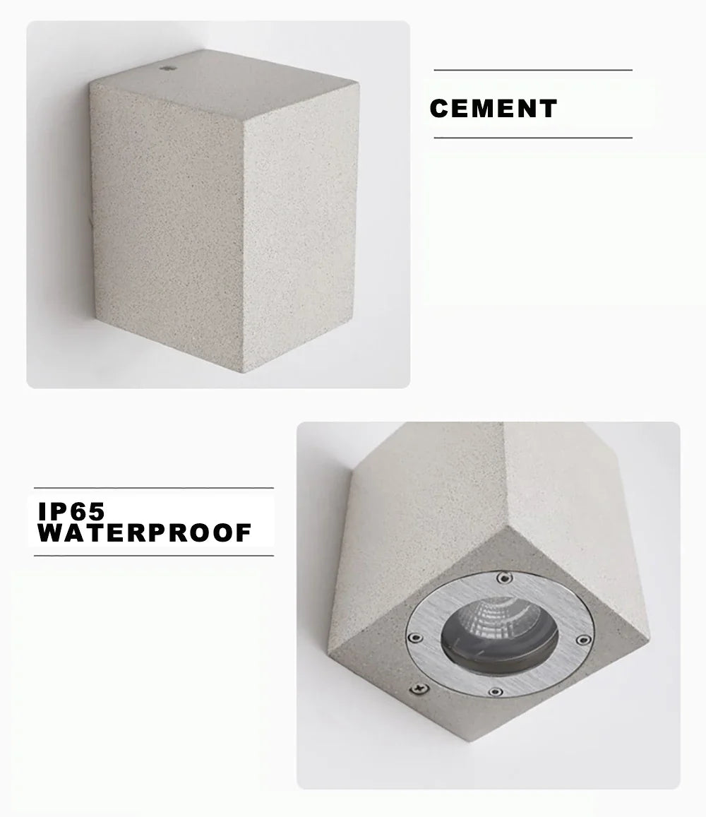 Afralia™ Japanese Style Wall Lamp with IP65 Waterproof Design