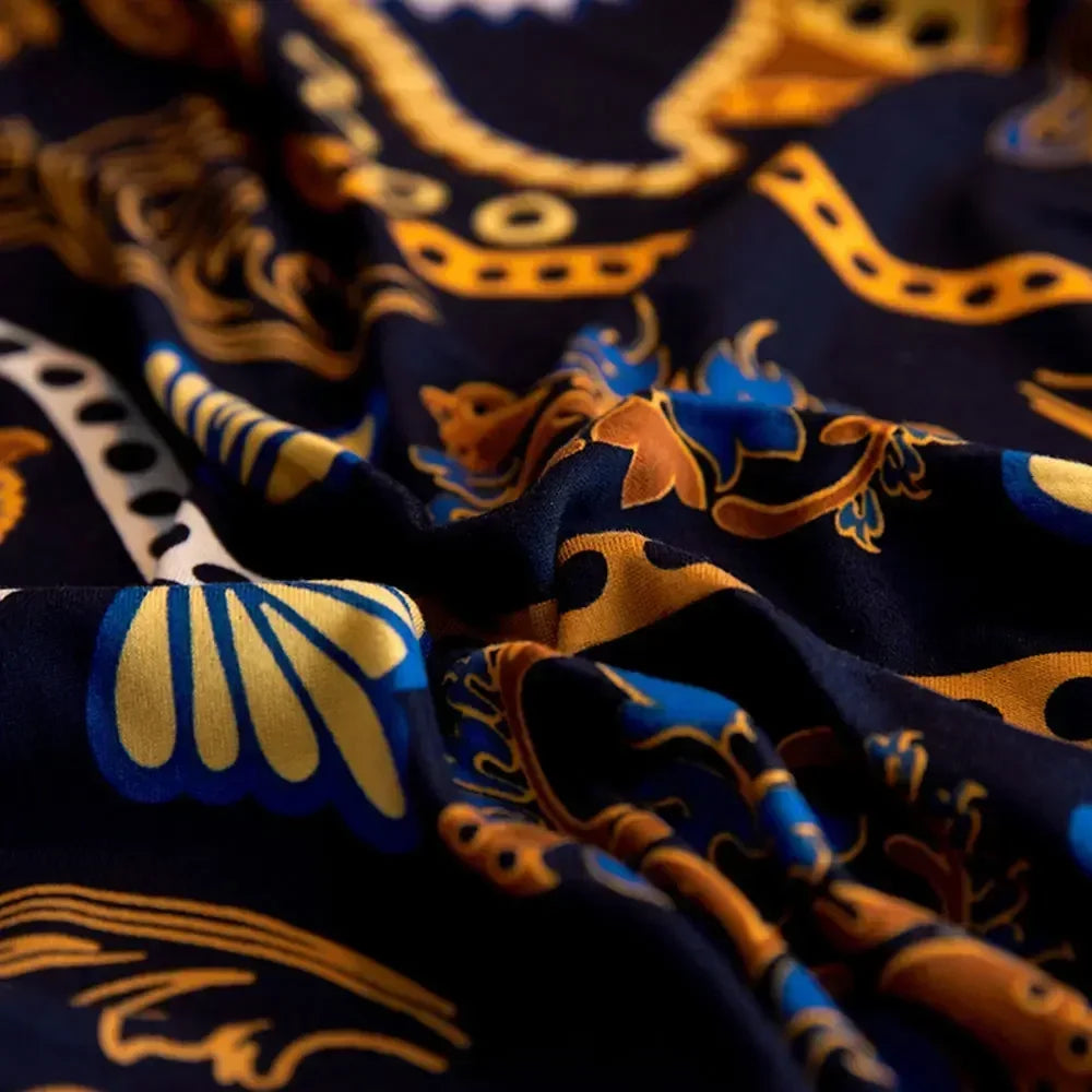 Afralia™ Mandala Stretch Sofa Cover Slipcover Spandex Couch Protector