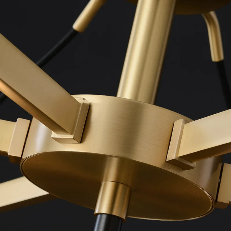 Afralia™ Crystal Chandelier Ceiling Light Modern Design for Living Room Dining Area