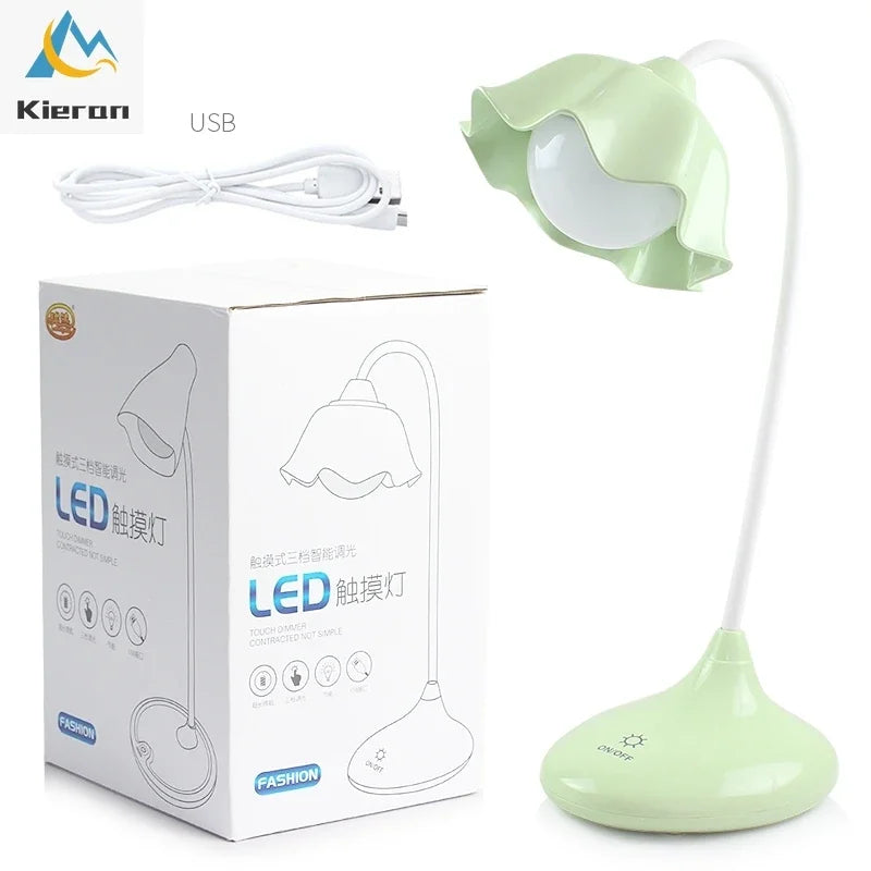 Afralia™ Lotus Floor Lamp: Modern LED Desk Lamp for Bedroom Study Living Room