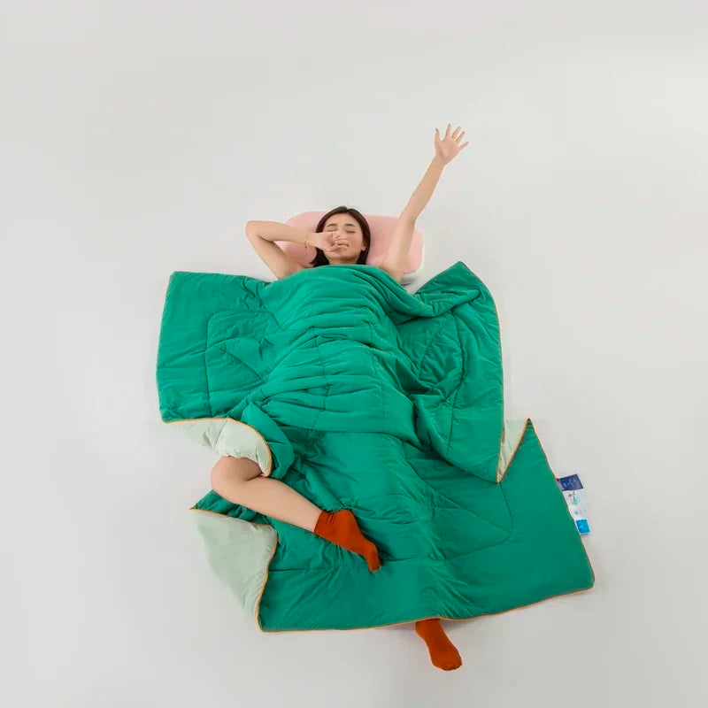 Afralia™ Cooling Fabric Double-Sided Summer Blanket - Light Cooled Comforter