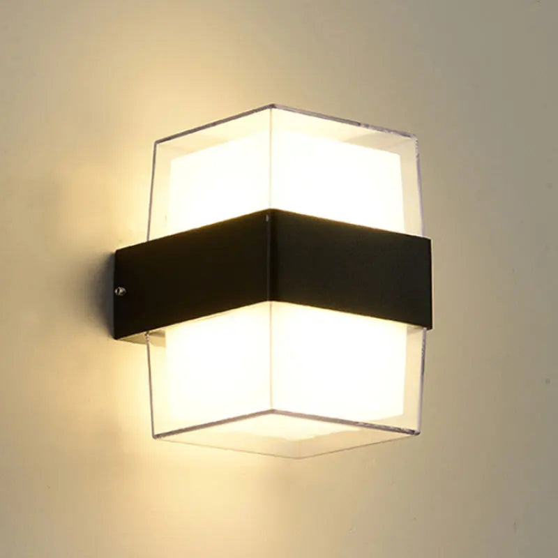 LED Wall Light by Afralia™: Modern Outdoor Porch Lamp for Home Decor, Terrace, and Garden Lighting.