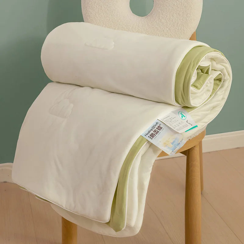 Afralia™ Summer Quilt Cool Blanket Single Double Minimalist Breathable Duvet