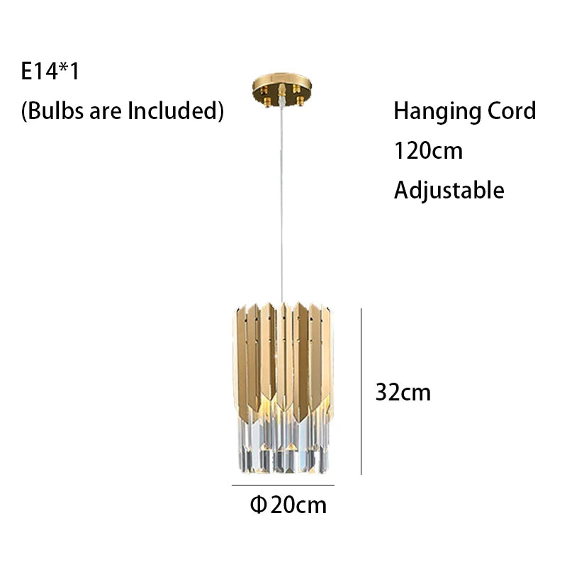 Afralia™ Modern Crystal Ceiling Chandelier for Dining & Living Room Lighting