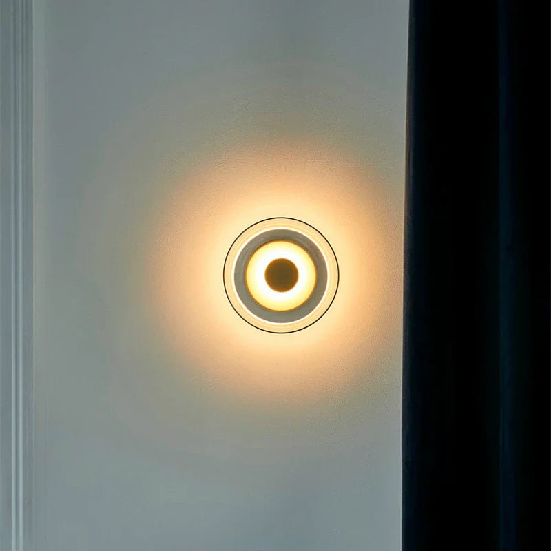 Afralia™ Glass LED Wall Lamp: Modern Nordic Lighting for Living, Bedroom, Kitchen, Indoor Decor