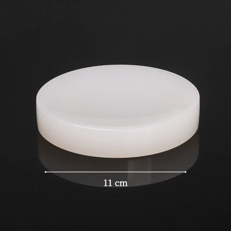 Afralia™ White Onyx Marble Bathroom Set Luxury Bathroom Accessories