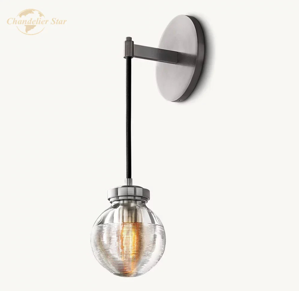 Afralia™ Crystal LED Wall Sconce: Elegant Bedroom Living Room Bathroom Lighting Fixtures