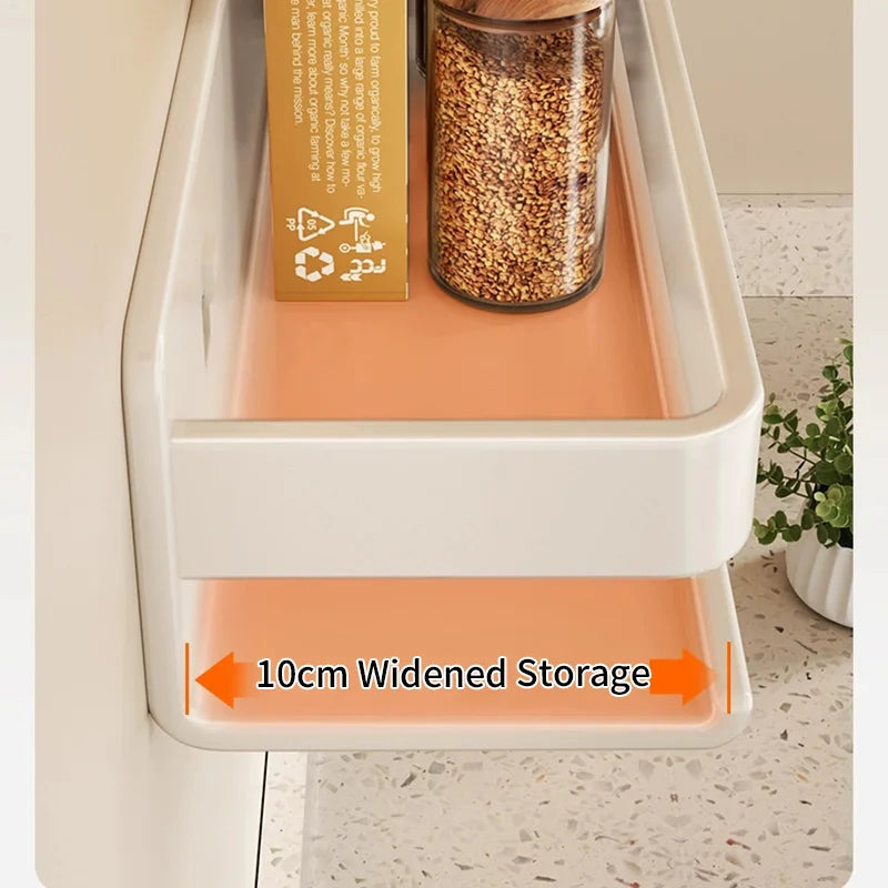 Afralia™ Metal Corner Makeup Organizer Shelf for Kitchen, Bathroom, and Shower Storage