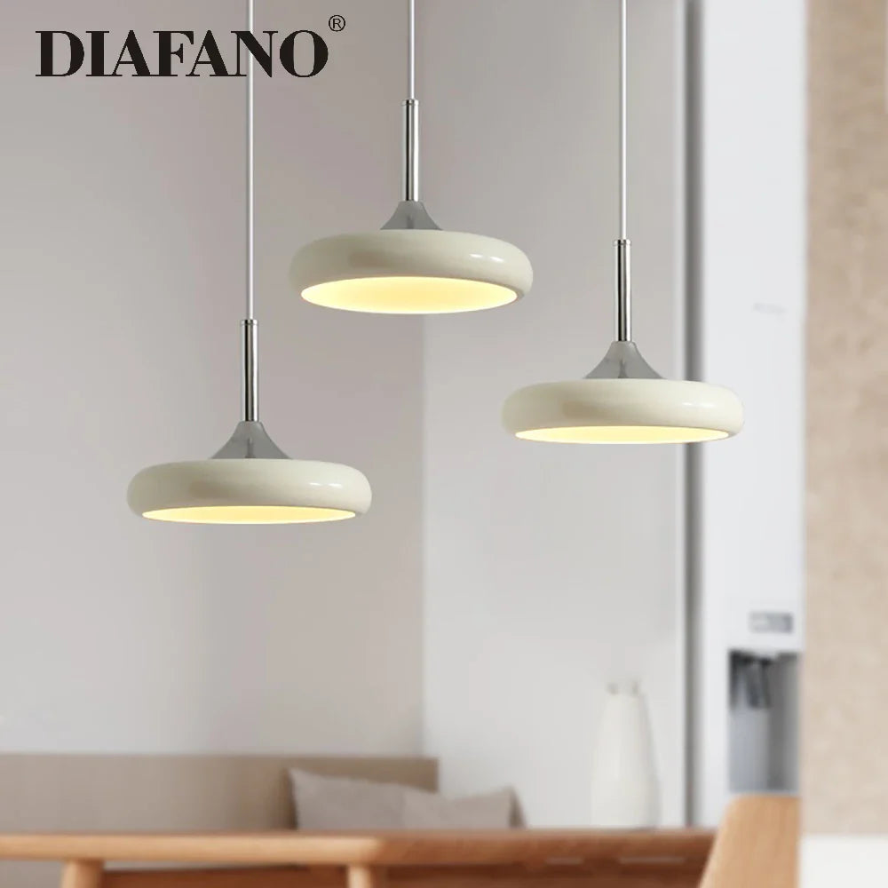 Afralia™ Modern Chrome Pendant Lights for Dining Room Kitchen Island Chandelier