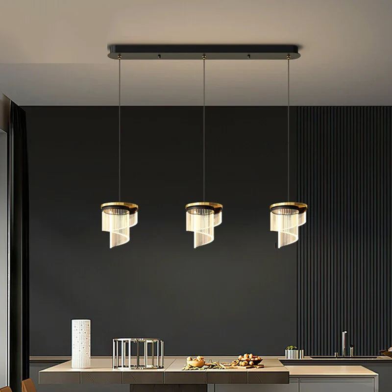 Afralia™ LED Chandeliers: Modern Pendant Lighting for Dining Room