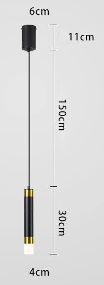 Afralia™ Rotatable Spotlight Pendant Lamp for Modern Bedroom, Living Room, and Kitchen Lighting