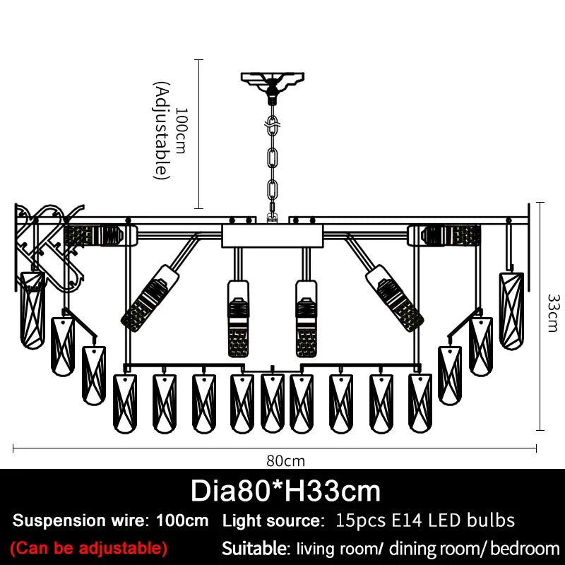 Afralia™ Smoky Gray LED Crystal Chandelier: Luxury Modern Lighting for Living Room, Bedroom, Kitchen