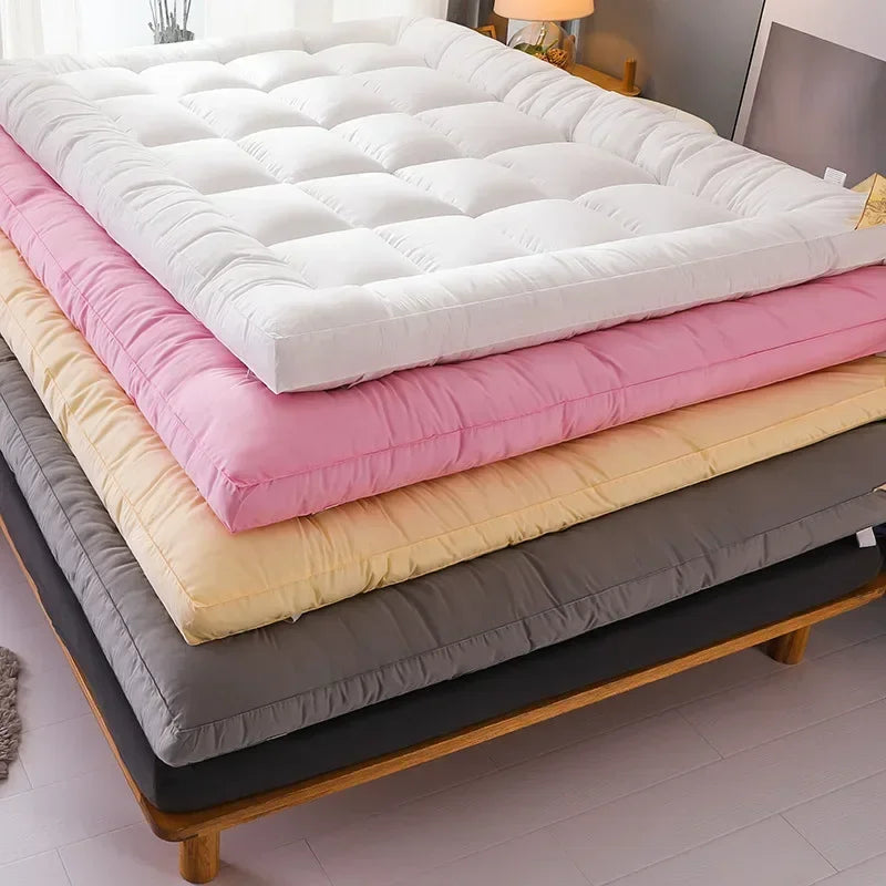 Afralia™ Soft Thicken Quilted Queen Mattress Topper for Year-Round Comfort