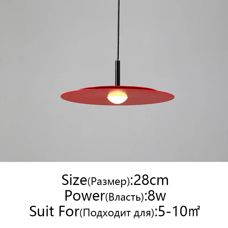 Afralia™ UFO Saucer Pendant Light Modern Designer Home Decor for Dining Living Bar