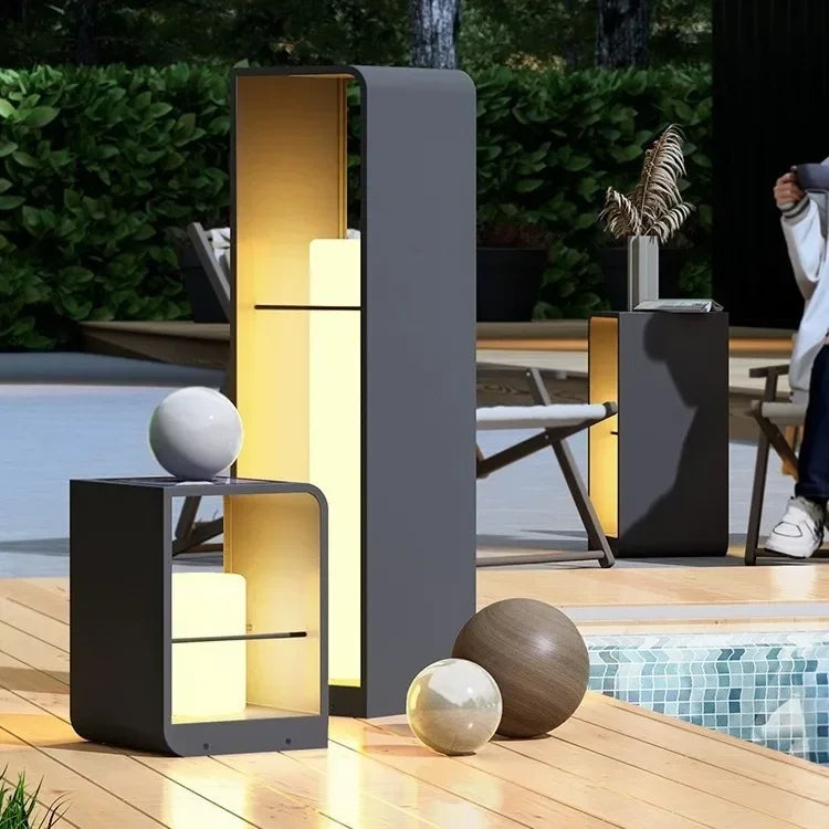 Afralia™ Solar LED Pathway Lights with Remote Control for Outdoor Garden, Yard, and Patio