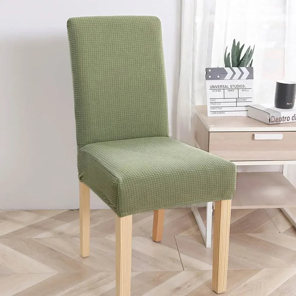 Afralia™ Stretch Dining Chair Sleepcover in Solid Color
