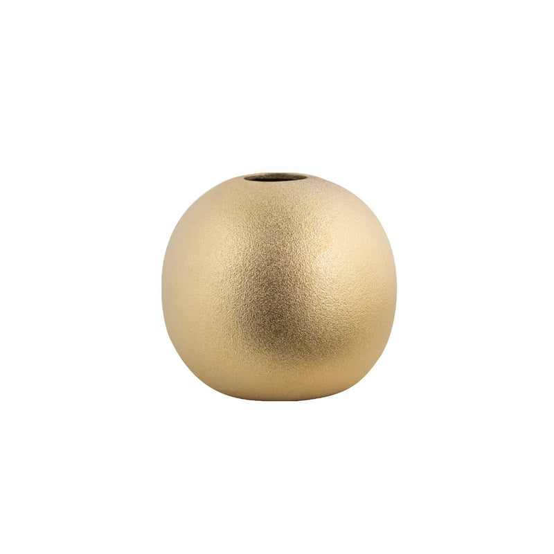 Afralia™ Geometric Gold & Silver Vase for Chic Flower Arrangements & Home Decor