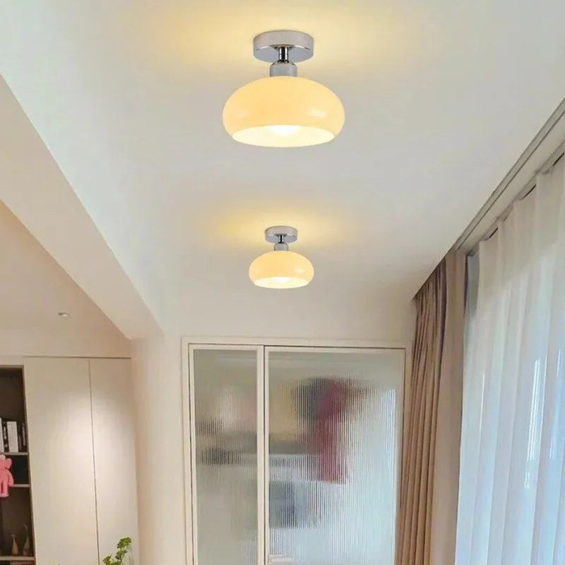 Afralia™ Gold LED Ceiling Light for Home Hotel Bedroom Living Room - Modern Lighting Fixture