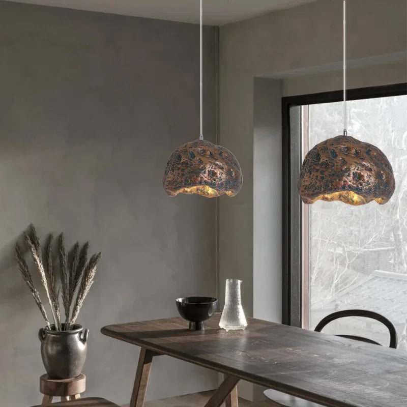 Afralia™ Resin Minimalist Pendant Light: Modern Nordic Design for Bar, Restaurant, Aisle.