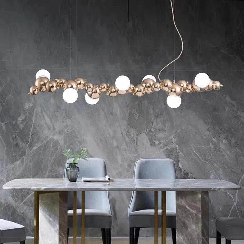 Afralia™ LED Pendant Chandeliers for Modern Living and Dining Rooms