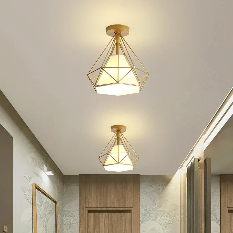 Afralia™ Modern White Chandelier Ceiling Lampshade for Kitchen, Bedroom, Aisle, and Restaurant