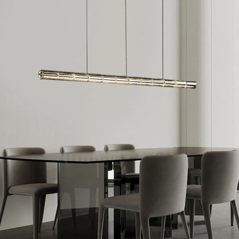 Afralia™ Glass LED Chandelier: Modern Italian Design for Dining Room, Kitchen Island, or Home Luxury