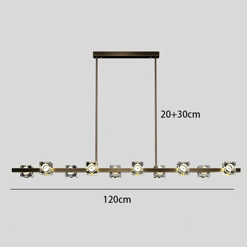 Afralia™ Modern LED Pendant Light Chandeliers for Living Room & Dining Room