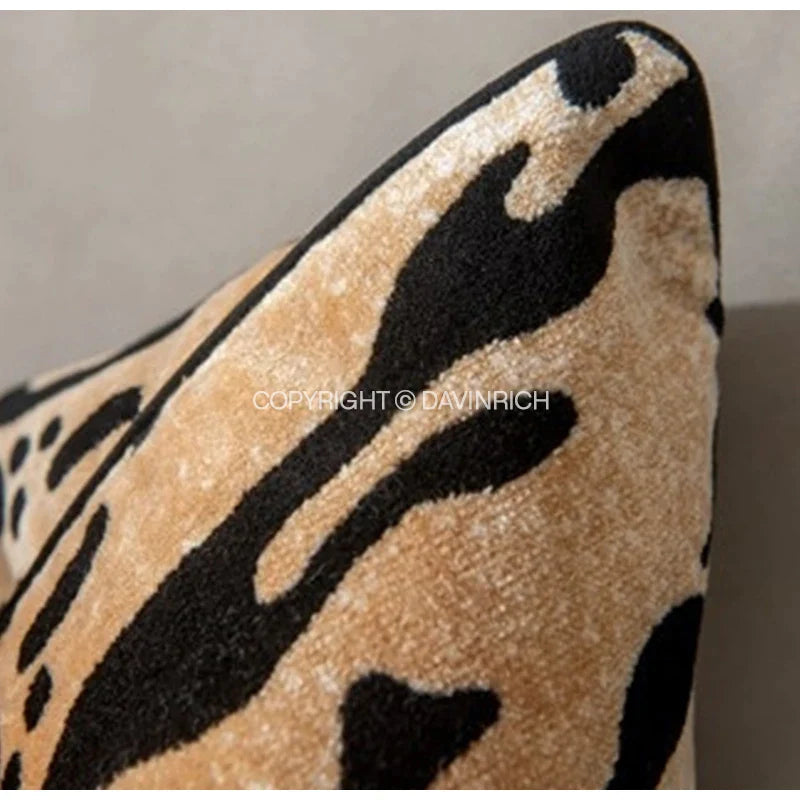 Afralia™ Leopard Cheetah Print Pillow Covers Modern Accent Cushion Case Home Decor