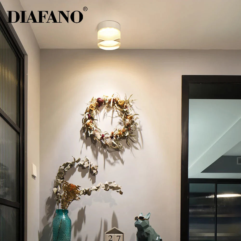 Afralia™ LED Surface Mounted Spot Lights 5W 7W 9W for Ceiling Living Room Bedroom Hotel