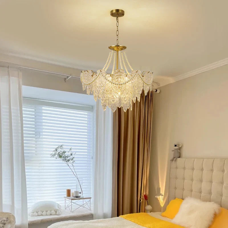Afralia™ Crystal Chandelier Light: French Modern Luxury for Living Room, Dining Room, Bedroom