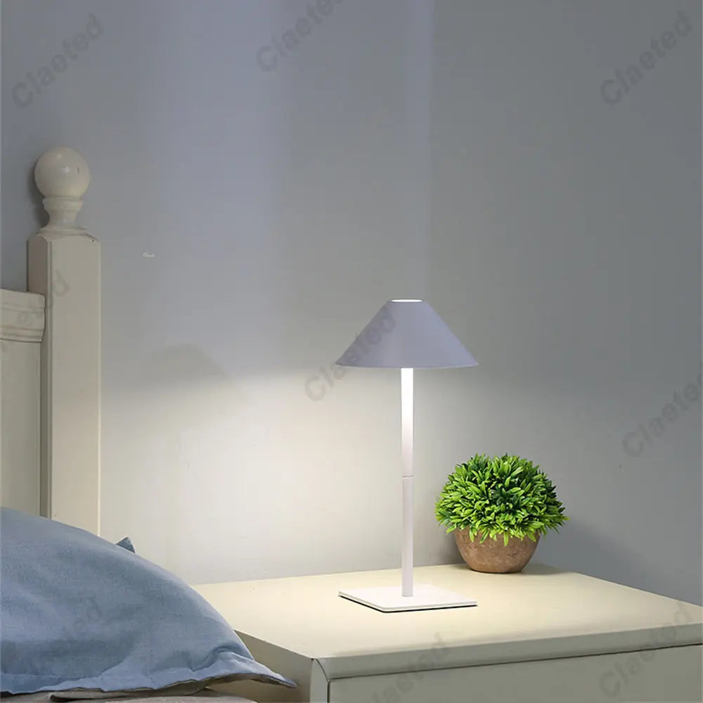 Afralia™ Touch LED Desk Lamp with USB Charging Port