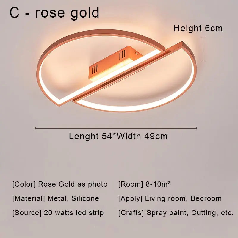 Afralia™ Black LED Chandelier Ceiling Light Remote Control Fixture for Living Room, Bedroom & Kitchen