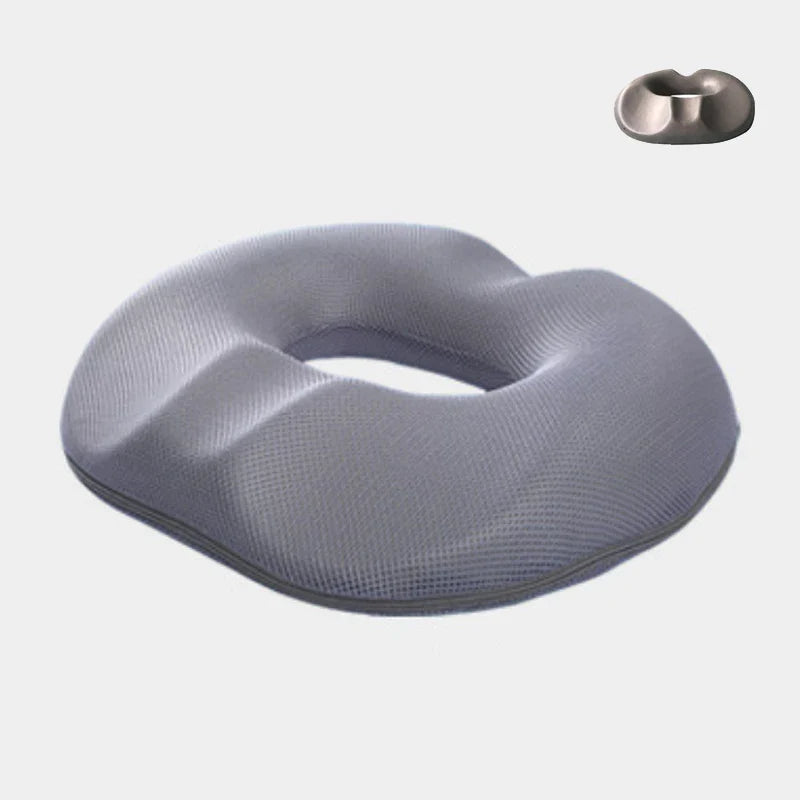 Afralia™ Hemorrhoid Prostate Health Seat Cushion: Removable Bamboo Charcoal Core Butt Cushion