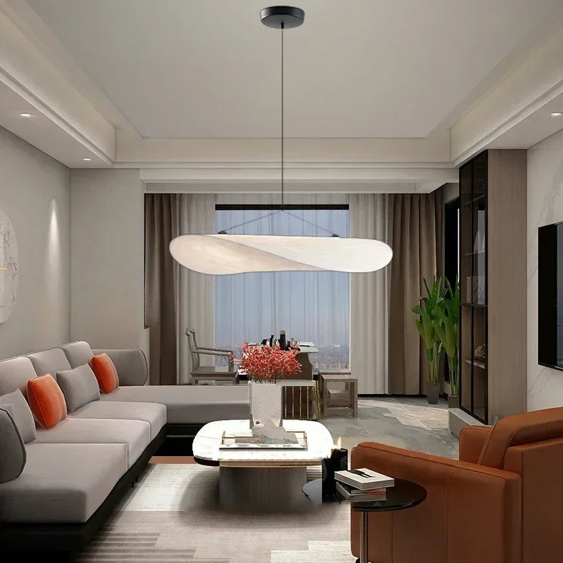 Afralia™ Silk Pendant Chandelier: Modern Dining Room Hanging Light