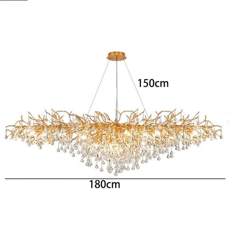Afralia™ LED Pendant Chandeliers Modern Home Decor Indoor Lighting Living Room Dining Room
