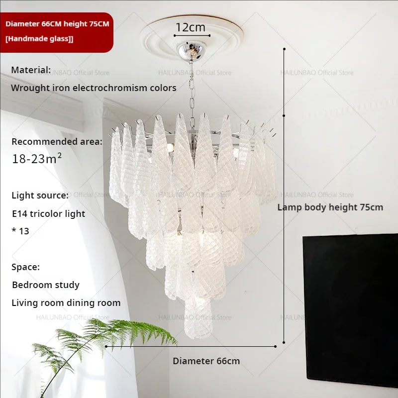 Afralia™ Crystal Glass Chandelier for Living, Dining & Bedroom - Elegant Medieval Art