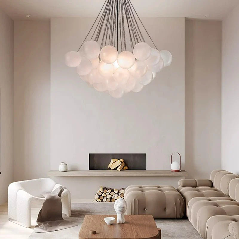 Afralia™ Modern Dining Room Chandeliers Hanging Pendant Light Fixture for Living Room