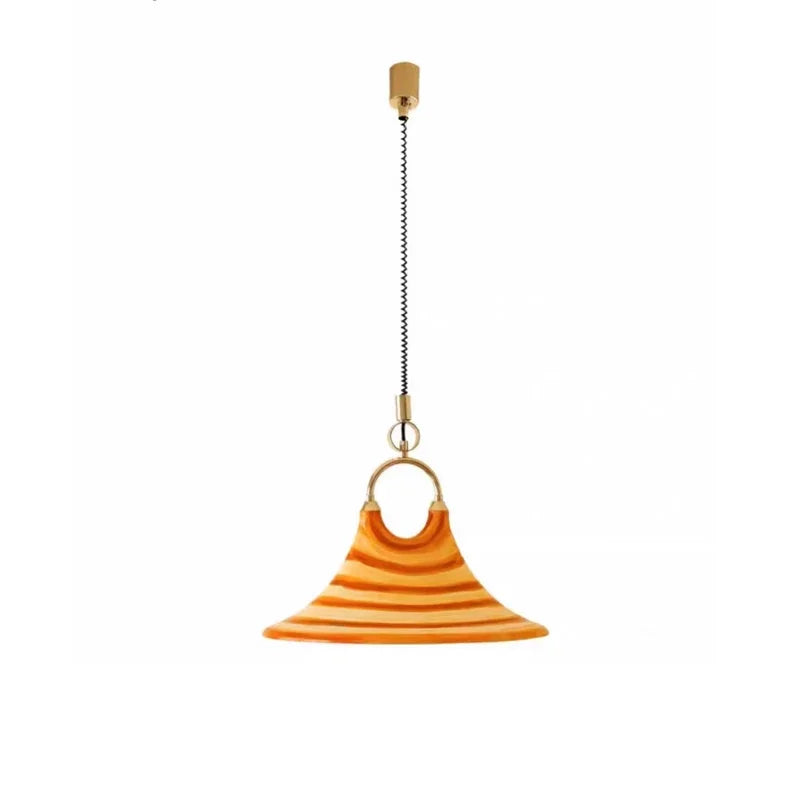 Afralia™ Liftable Trumpet Chandelier: Minimalist LED Pendant Lamp for Dining Room & Bedroom