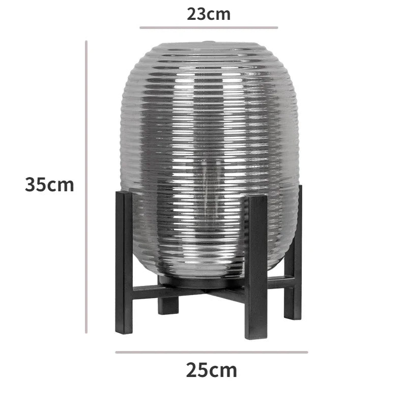 Afralia™ Glass Ball LED Floor Lamp - Postmodern Scandinavian Design