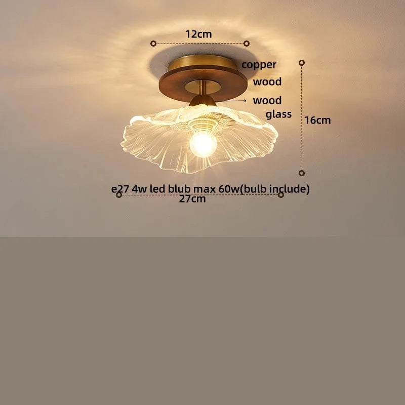 Afralia™ Peace Dove Tiffany Glass LED Flush Mount Ceiling Light