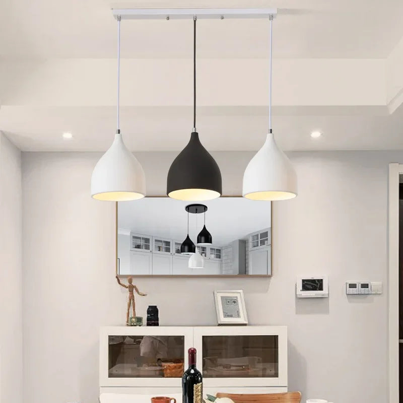 Afralia™ Modern LED Pendant Light for Living Room, Bedroom, Bar, Kitchen, and Study