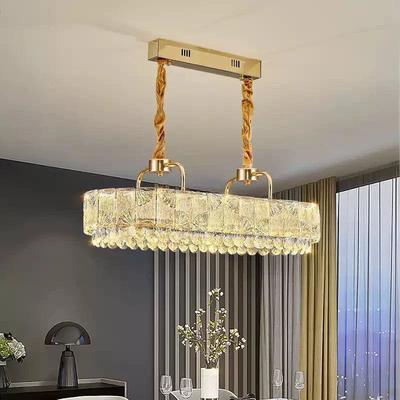 Afralia™ Luxury Crystal Pendant Light for High-End Atmosphere