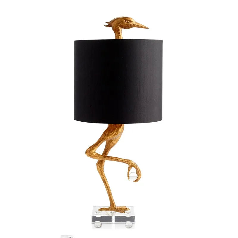 Afralia™ Ostrich Table Lamp - Unique American Bird Light for Home Decor