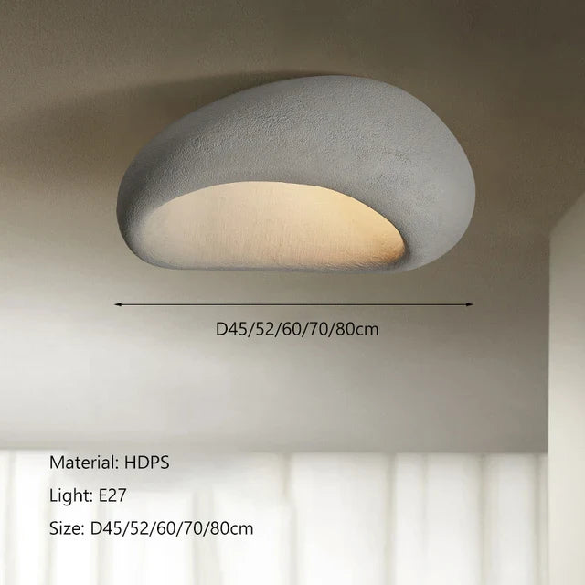Afralia™ Wabi Sabi Wind LED Ceiling Chandelier for Minimalist Nordic Home Decor