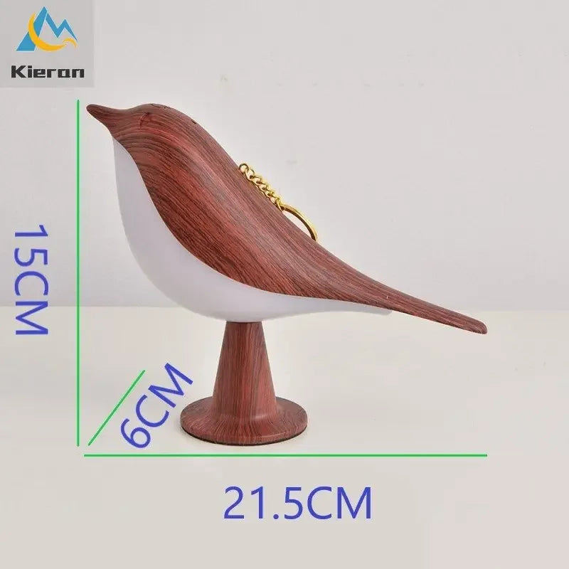 Afralia™ Magpie LED Desk Lamp - Touch Control, Bird Floor Lamp & Aromatherapy Feature