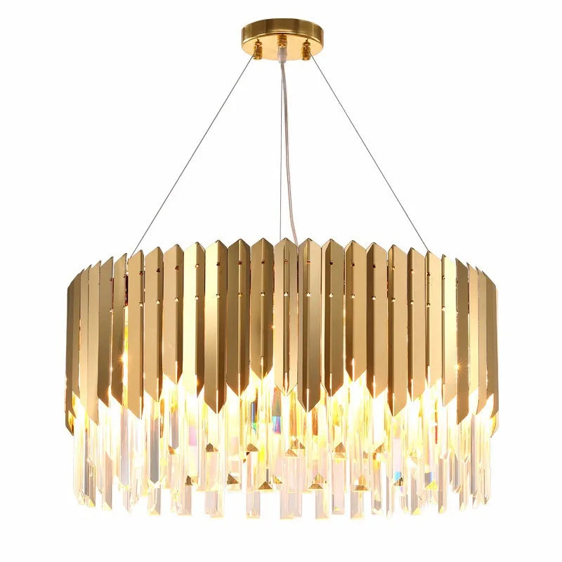 Afralia™ LED Crystal Ceiling Chandeliers: Minimalist Luxury Pendant Lighting for Home Living Room.