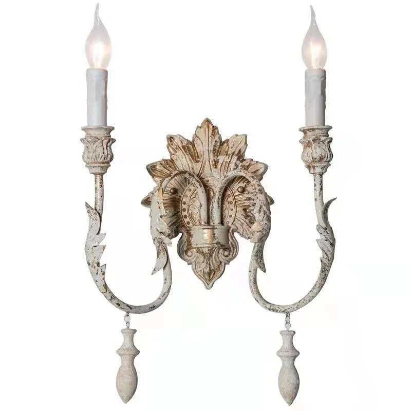 Afralia™ Vintage French Wall Lamp for Home Décor and Ambiance