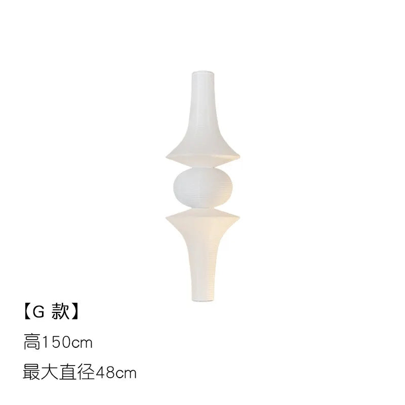Afralia™ Noguchi Yong LED Pendant Lights: Modern Hanging Lamp for Living Room, Staircase, Loft